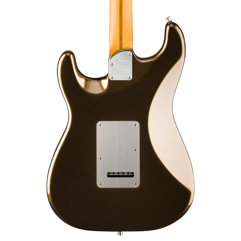Fender American Ultra II Ebony Fingerboard HSS Stratocaster - Texas Tea