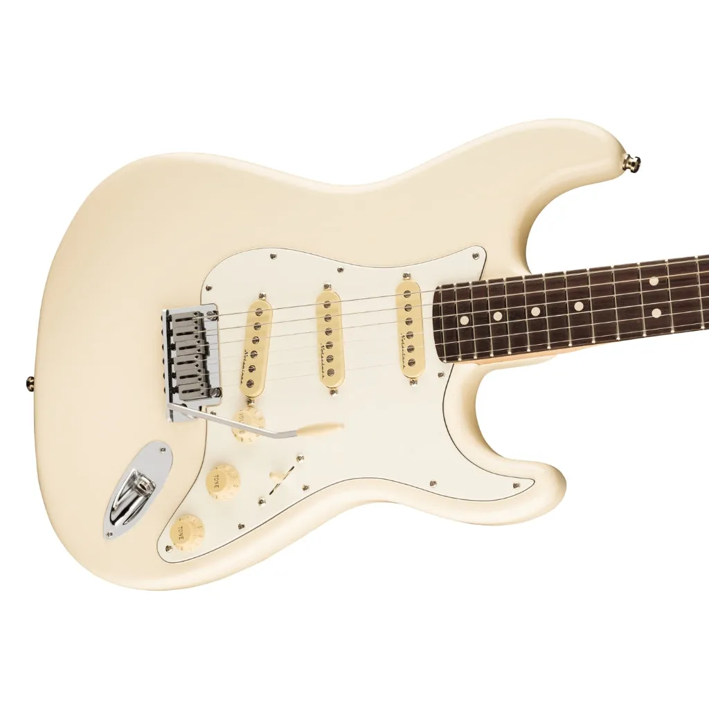 Fender Jeff Beck Stratocaster - Olympic White with Rosewood Fingerboard