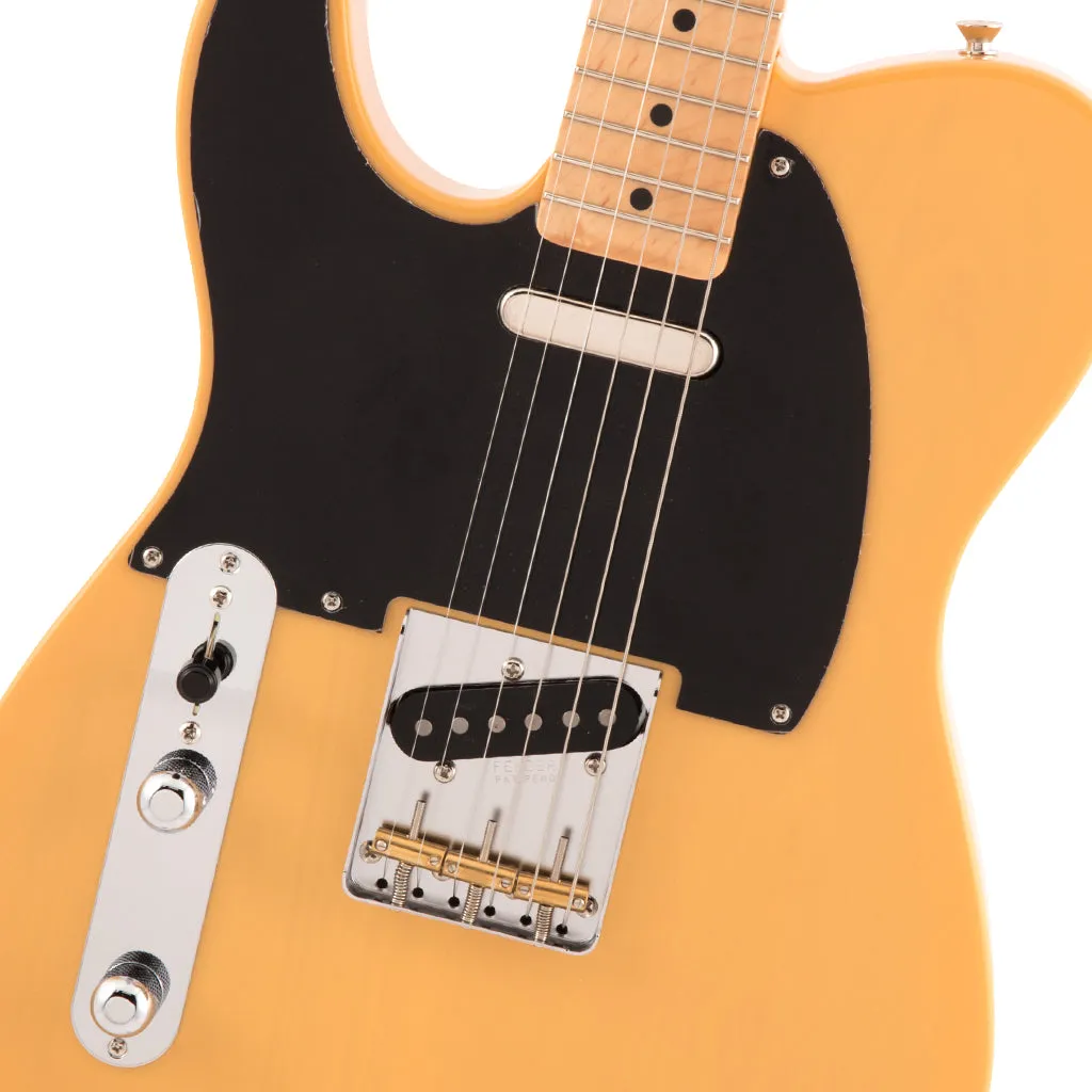 Fender - Made in Japan Traditional 50s Telecaster, Left-Handed, Maple Fingerboard - Butterscotch Blonde
