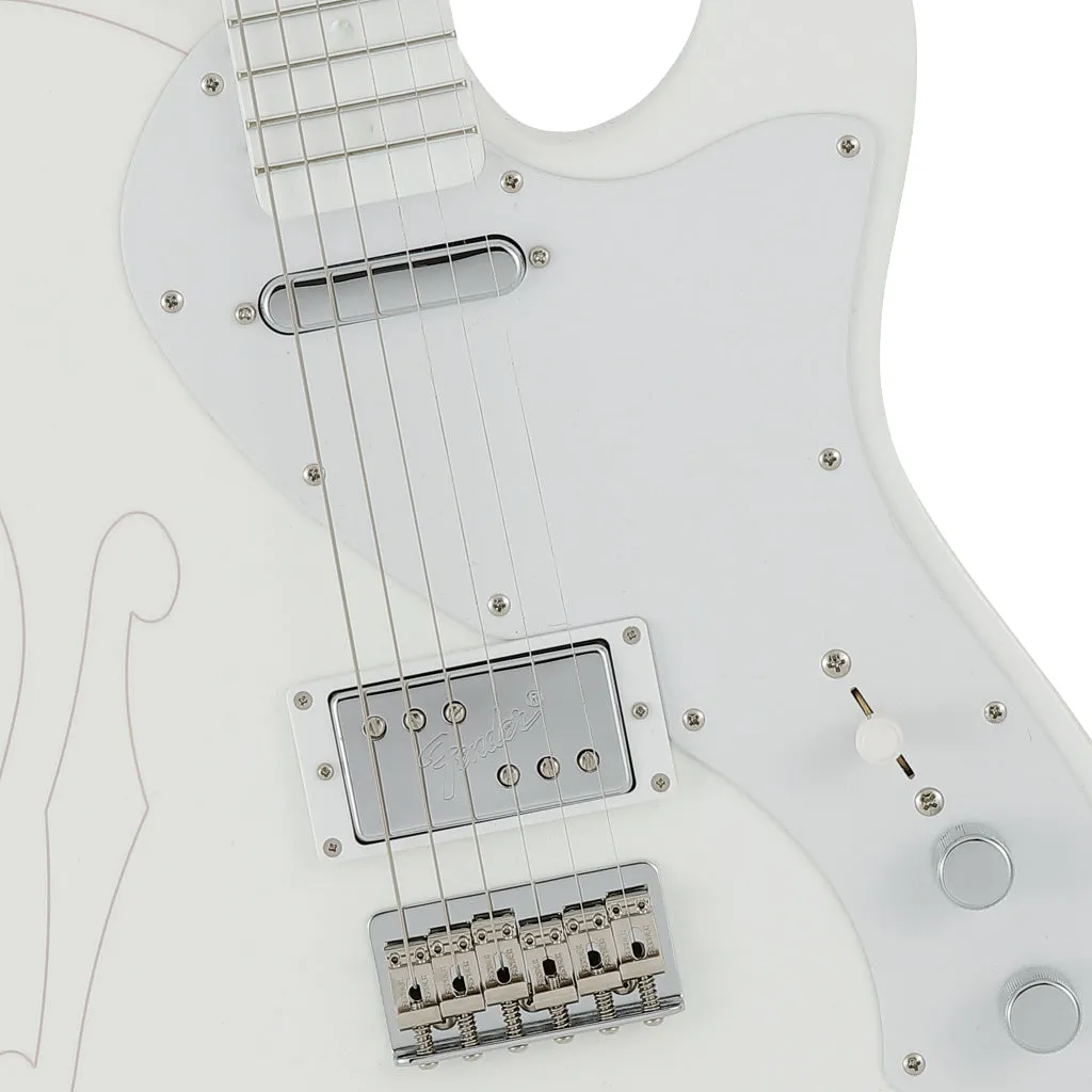 Fender - Silent Siren Telecaster, Maple Fingerboard, Arctic White