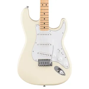 Fender Standard Stratocaster, Maple Fingerboard Electric Guitar - Olympic White