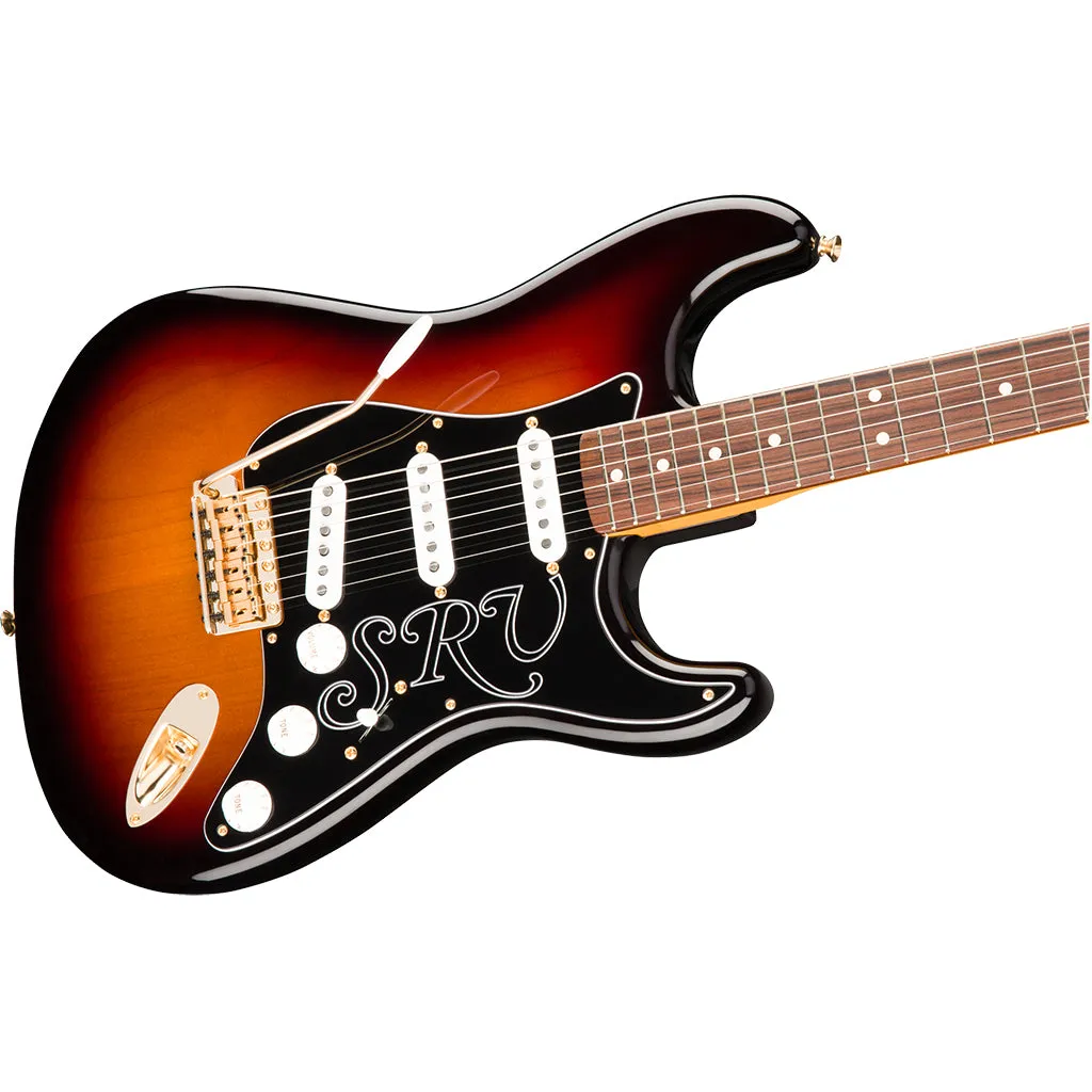 Fender Stevie Ray Vaughan Stratocaster - 3 Colour Sunburst - Pau Ferro Fretboard