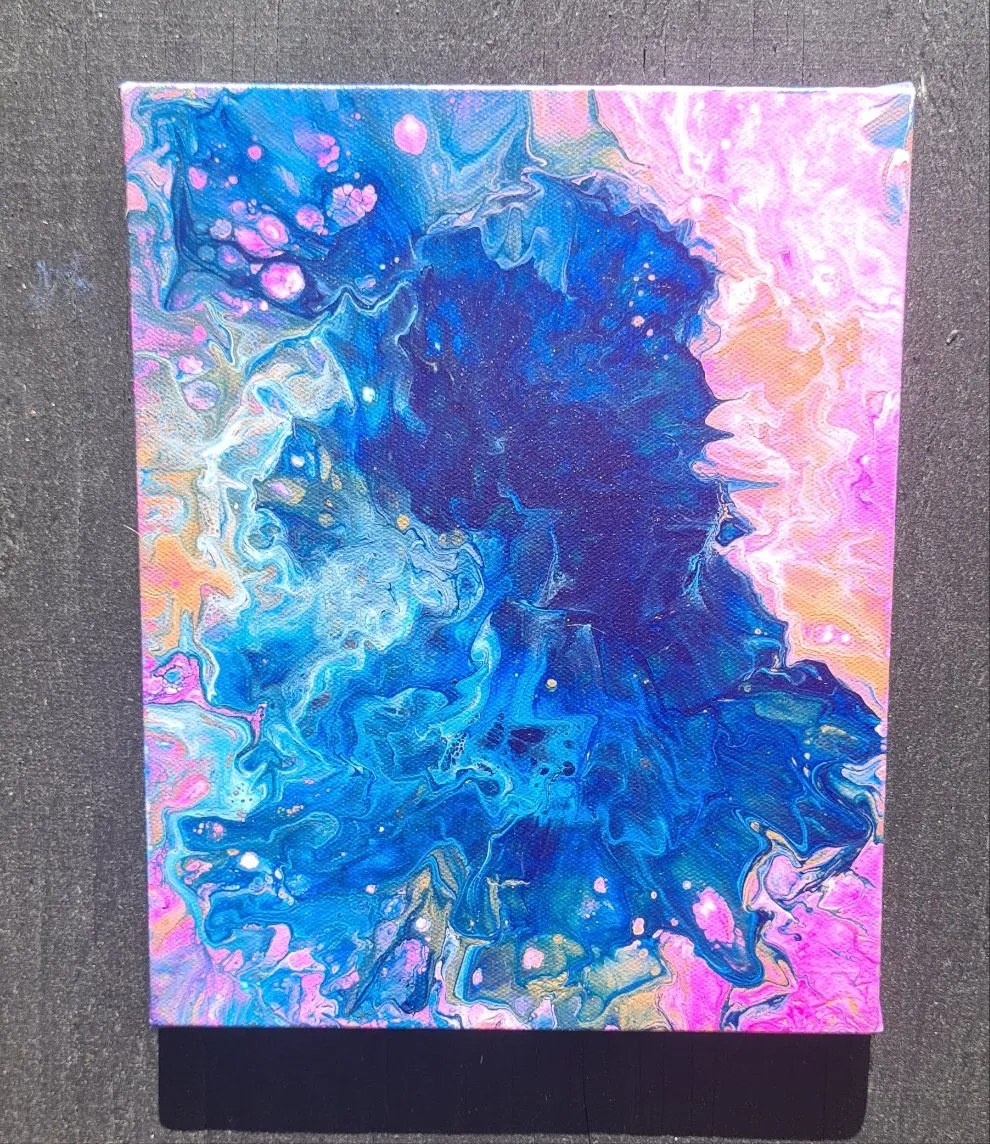 FLUID ART-painted by me