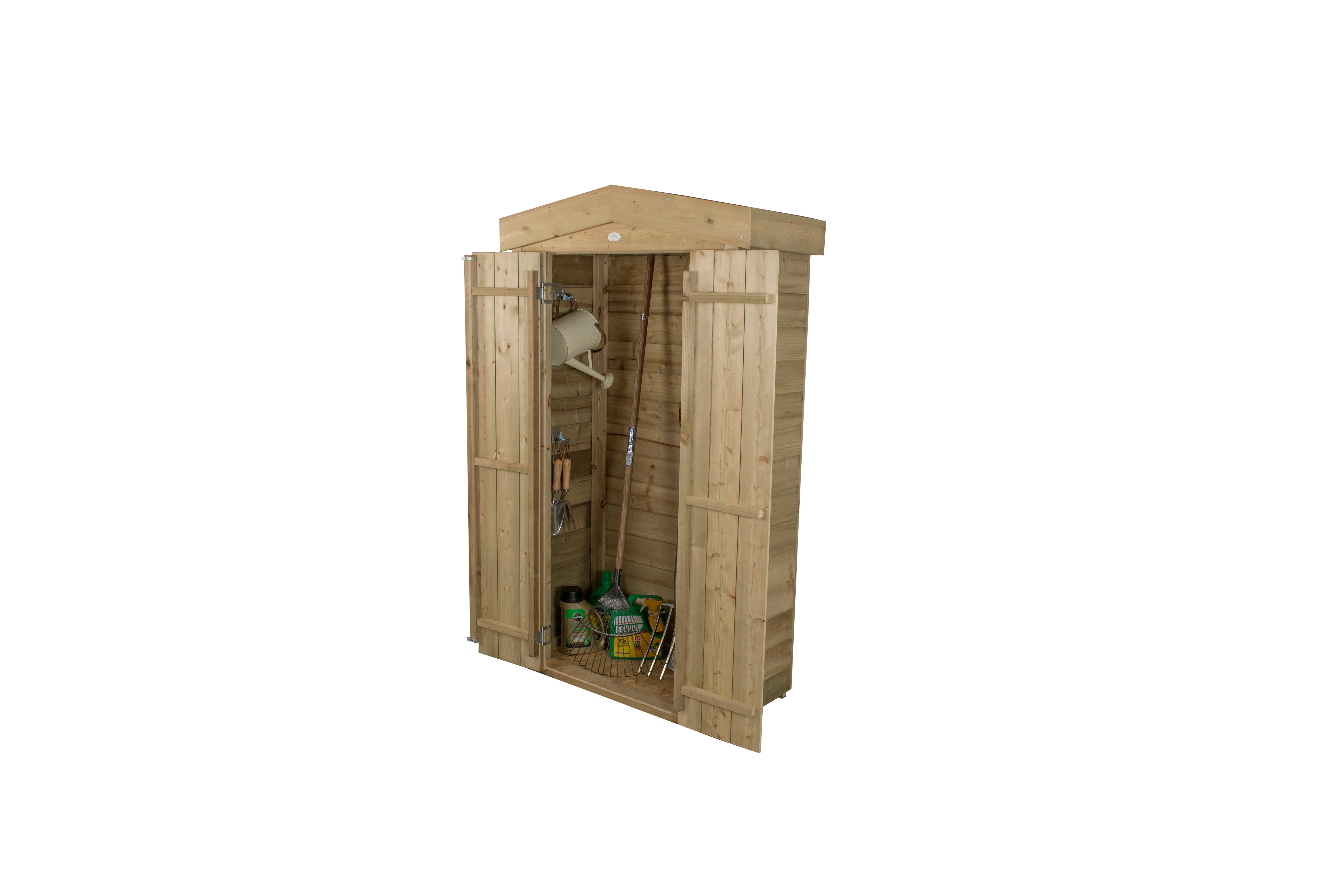 Forest Garden Apex Pressure Treated Tall Garden Store
