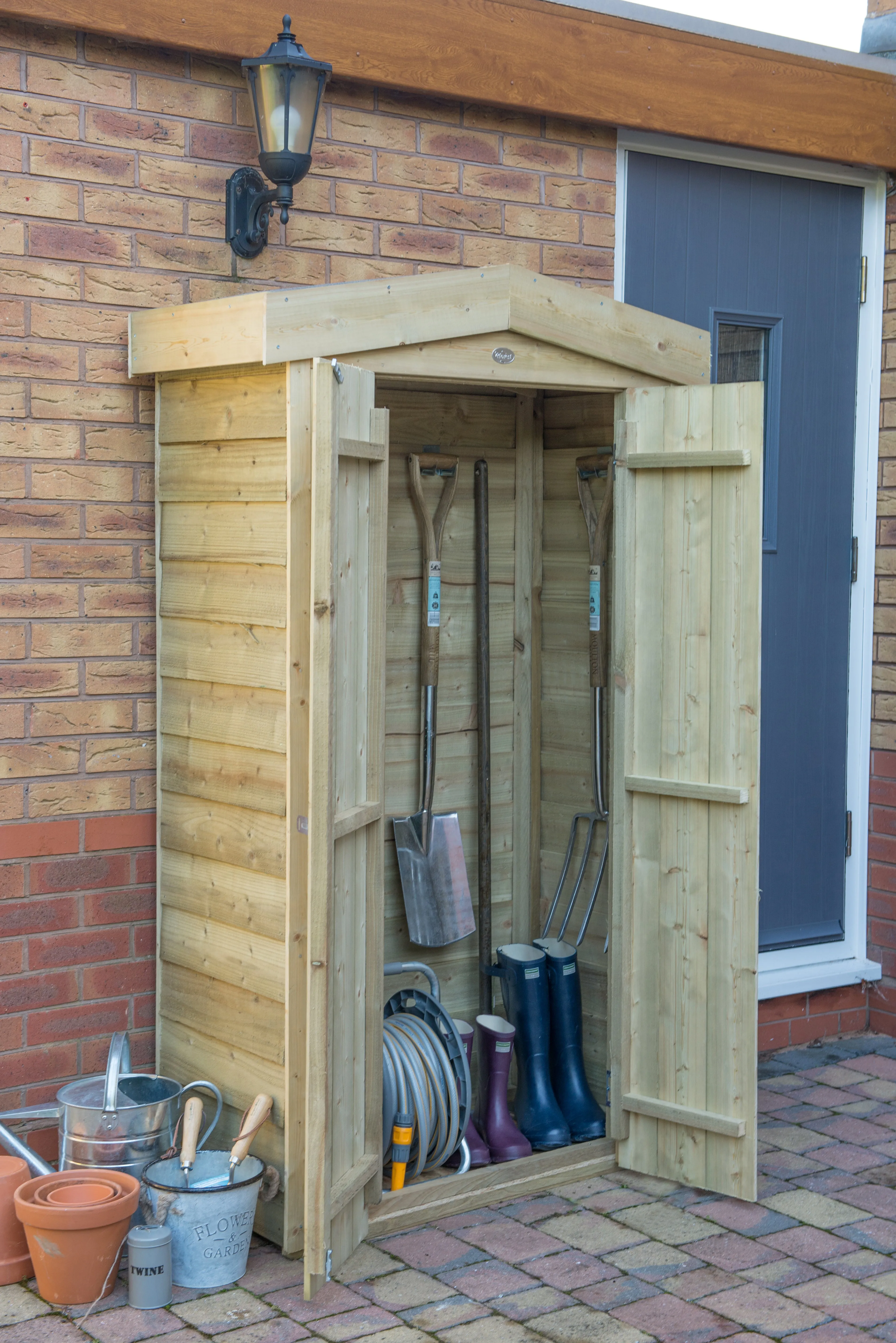 Forest Garden Apex Pressure Treated Tall Garden Store