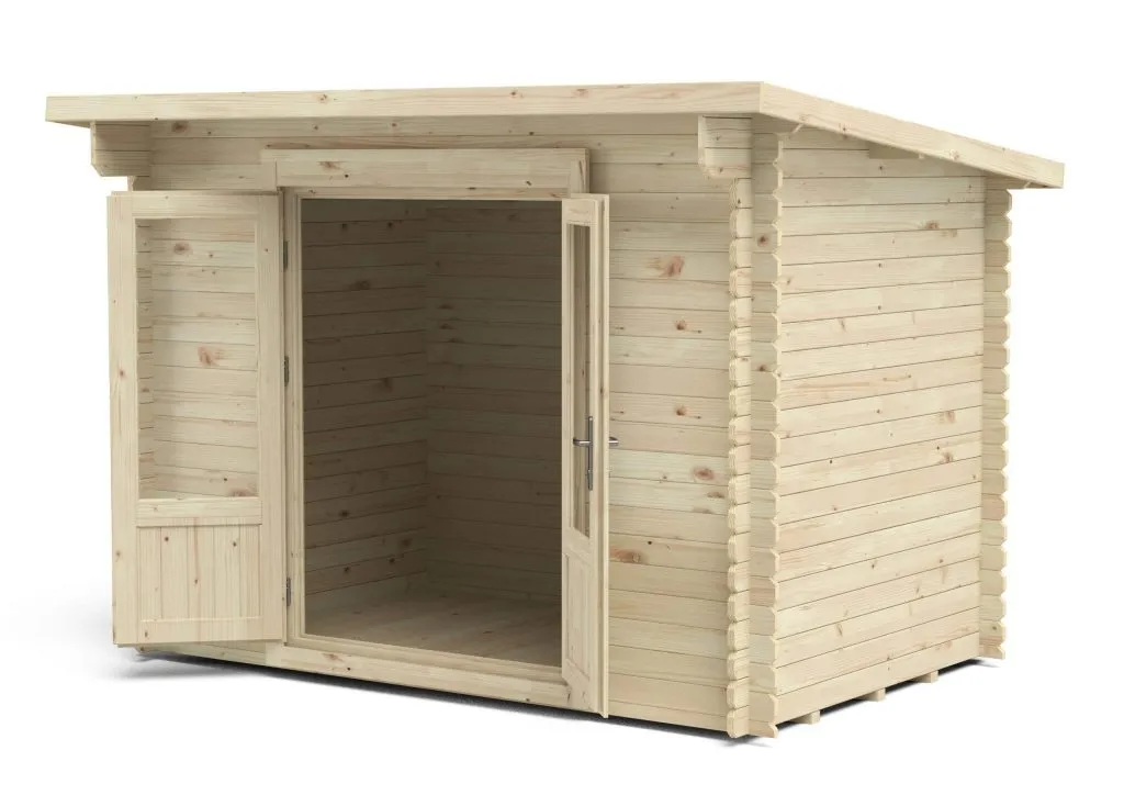 Forest Garden Harwood 3.0m x 2.0m Log Cabin 34kg Felt Plus Underlay