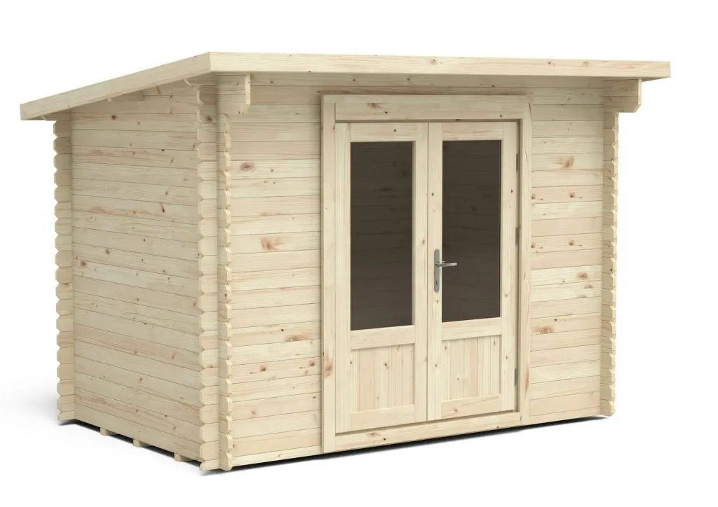 Forest Garden Harwood 3.0m x 2.0m Log Cabin 34kg Felt Plus Underlay
