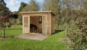 Forest Garden Harwood 3.0m x 2.0m Log Cabin 34kg Felt Plus Underlay