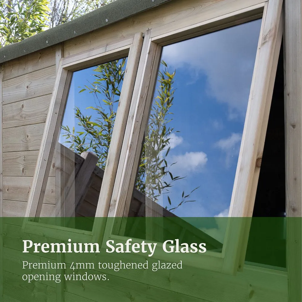 Forest Garden Timberdale 8x6 Apex Shed