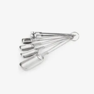 Fox Run | Rectangular Measuring Spoon Set 6-Piece Stainless Steel