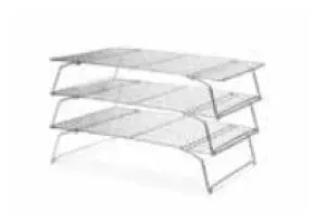 Fox Run | Stackable Cooling Rack (Set of 3) Chrome 10x14in