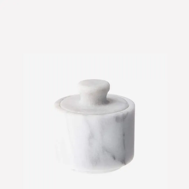 Fox Run | White Marble Salt Cellar