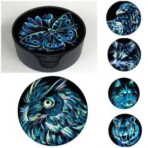 FUNKY ANIMAL COASTERS