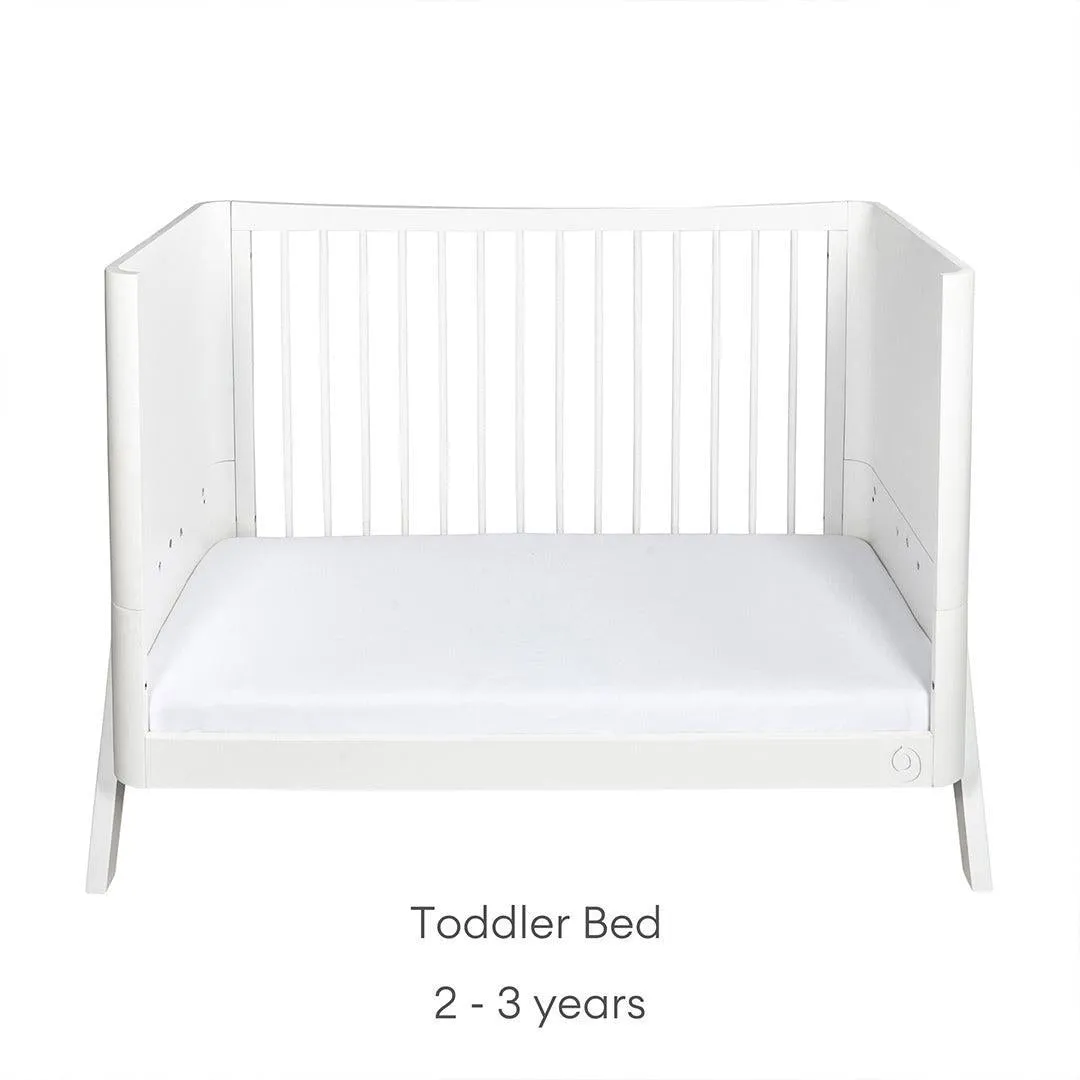 Gaia Baby Hera Cot Bed 'Studio Edit' - White