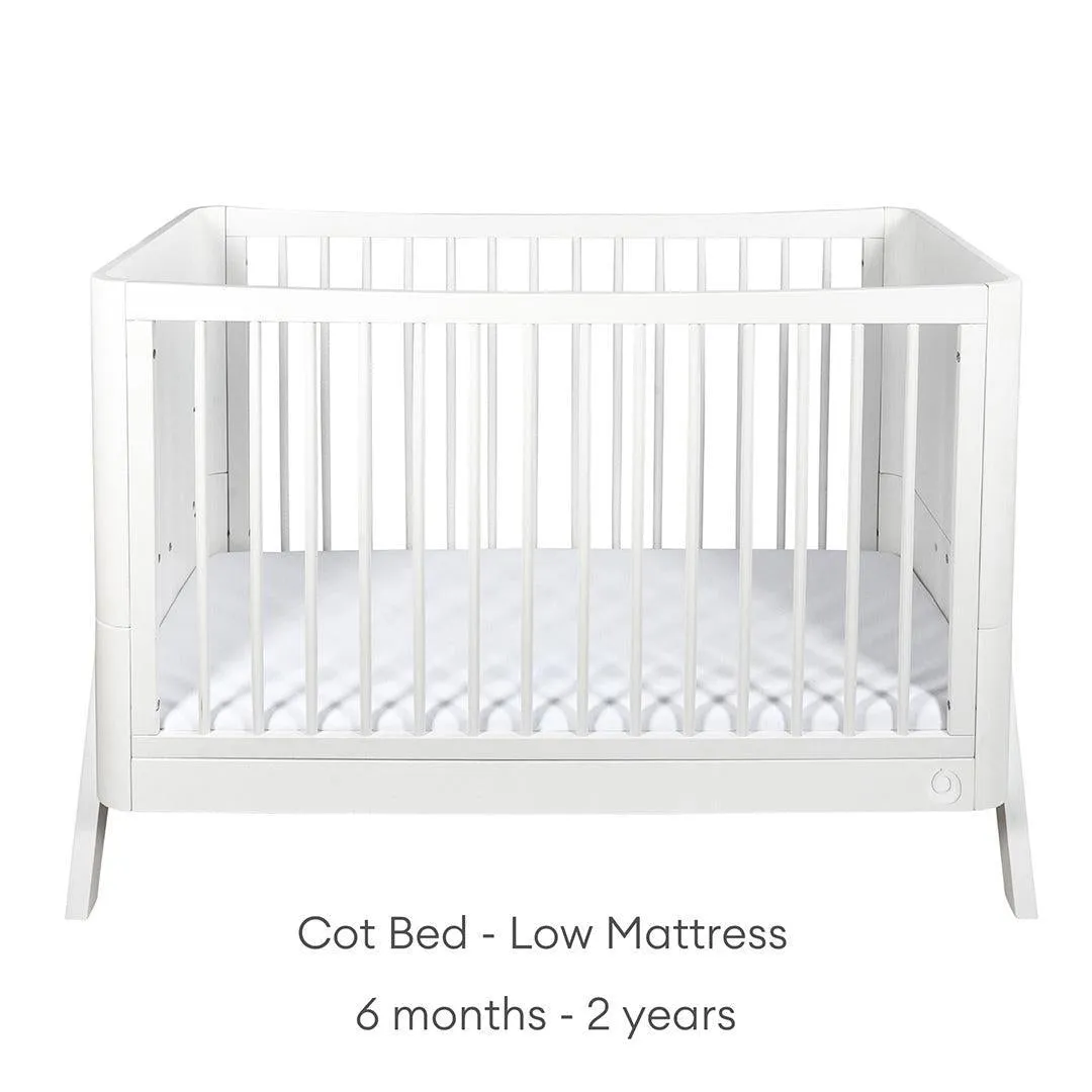 Gaia Baby Hera Cot Bed 'Studio Edit' - White