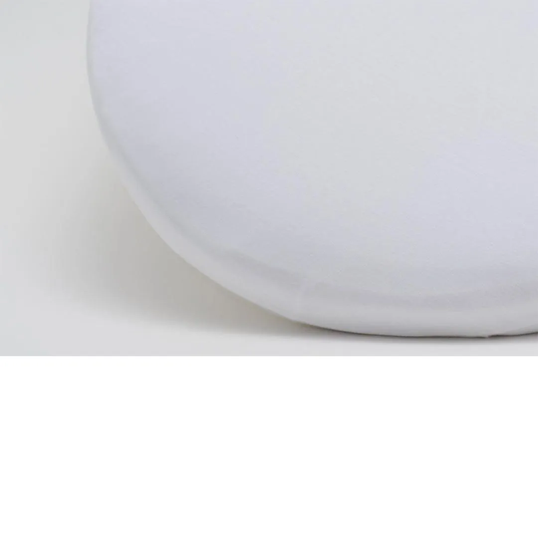 Gaia Baby Serena Co-Sleeping Crib Fitted Sheets - White - 2 Pack