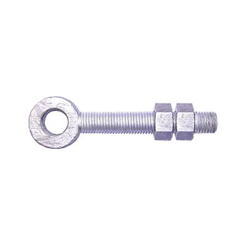 Galvanised 200mm 8" Adjustable Gate Eyes To Suit 19mm Pin