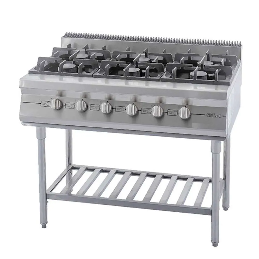 Getra Commercial Open Burner Gas 105 x 80cm