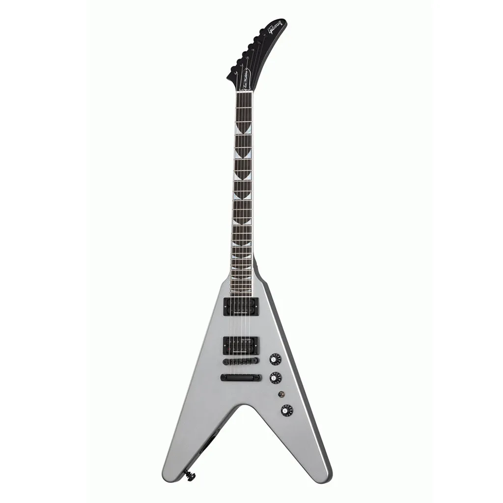Gibson - Dave Mustaine Flying V EXP - Silver Metallic