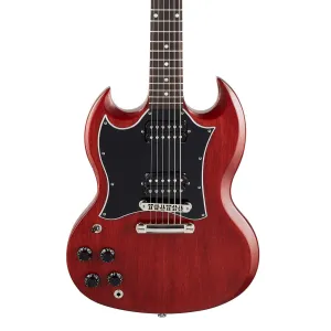 Gibson SG Tribute Satin Left Handed Electric Guitar - Vintage Cherry