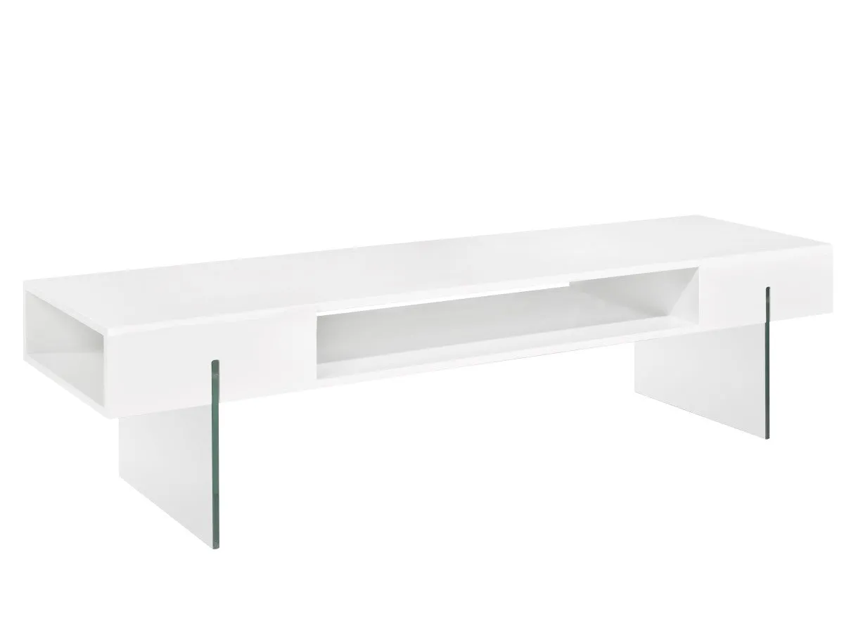 Gigli 60" TV Stand - White