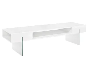 Gigli 60" TV Stand - White