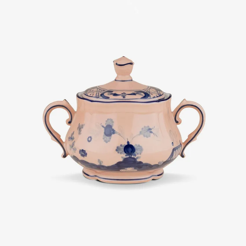 Ginori 1735 | Oriente Italiano Sugar Bowl With Cover - Cipria