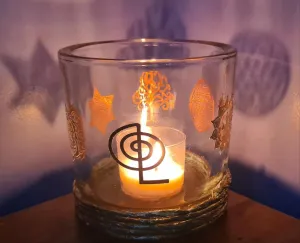 GOLD CANDLE HOLDER-made by me