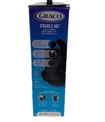 Graco Cradle Me 4-in-1 Baby Carrier, Onyx Black