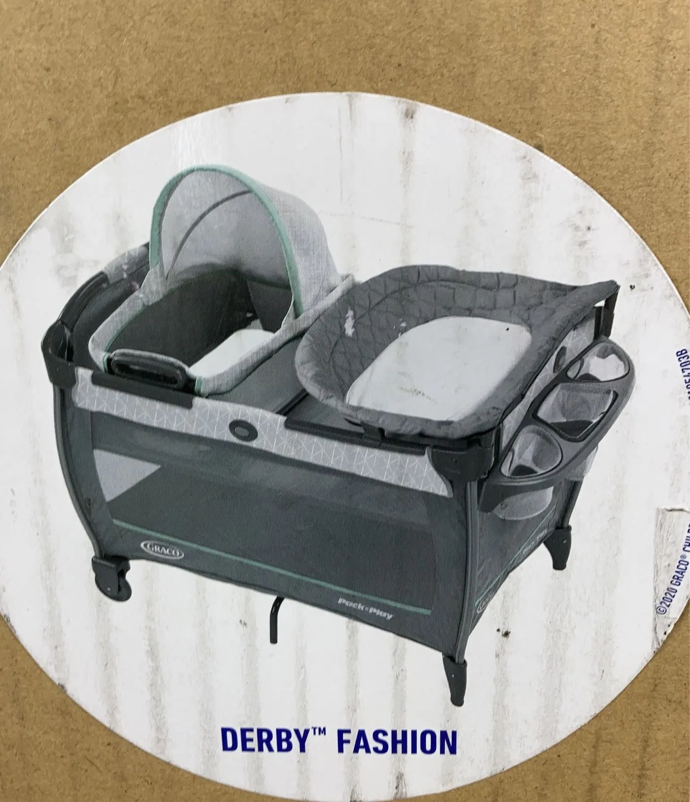 Graco Pack 'n Play Close2Baby Bassinet Playard, Derby