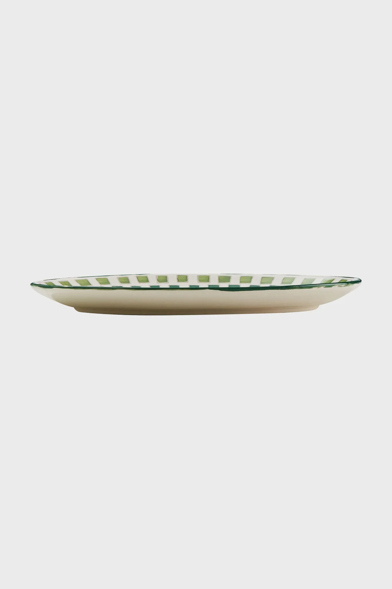 Greens Hand Painted Serving Platter