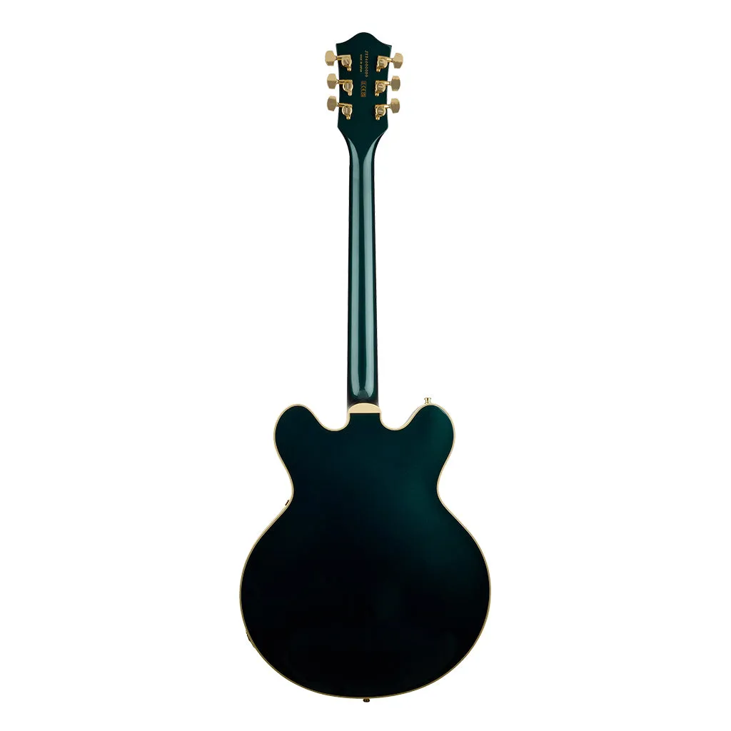 Gretsch Broadkaster LX Center Block with String Thru Bigsby Ebony Fingerboard Cadillac Green
