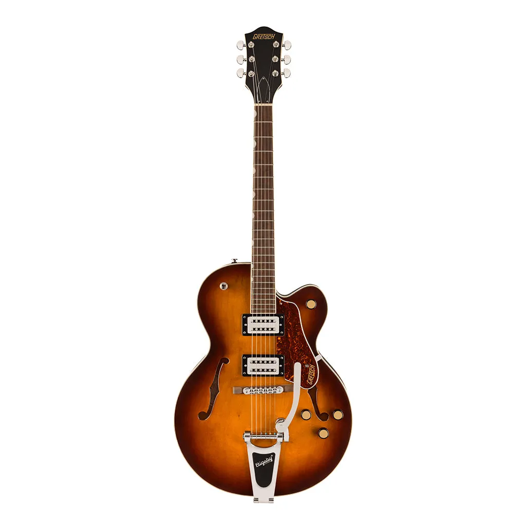 Gretsch G2420T Streamliner Hollow Body with Bigsby and Laurel Fingerboard - Robusto Burst