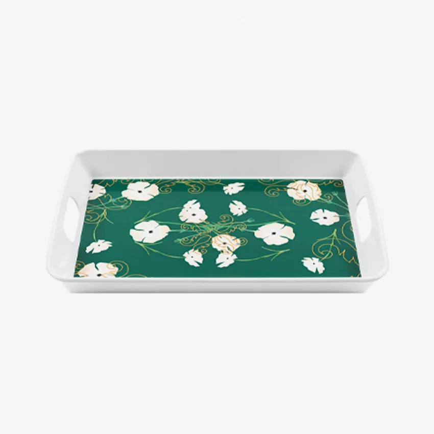 Guzzini | Fusion Rectangular Tray With Handle - Assorted
