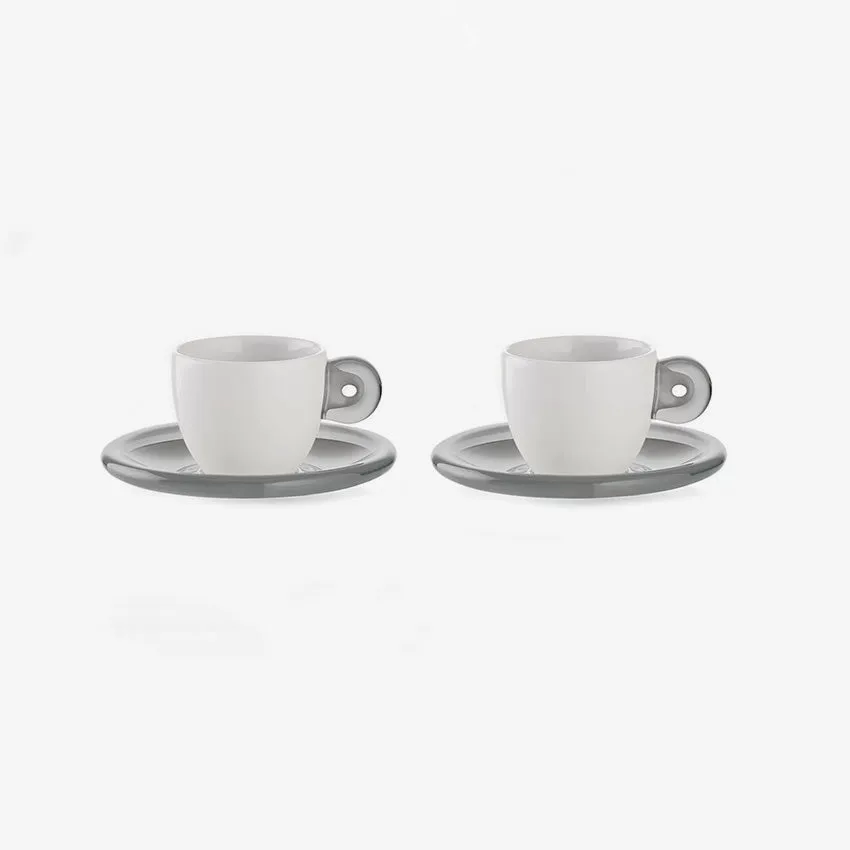 Guzzini | Gocce Espresso Cups With Saucers