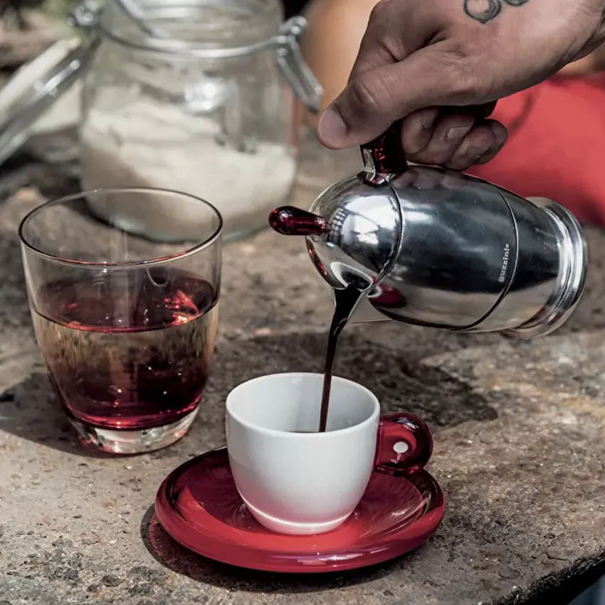 Guzzini | Gocce Espresso Cups With Saucers