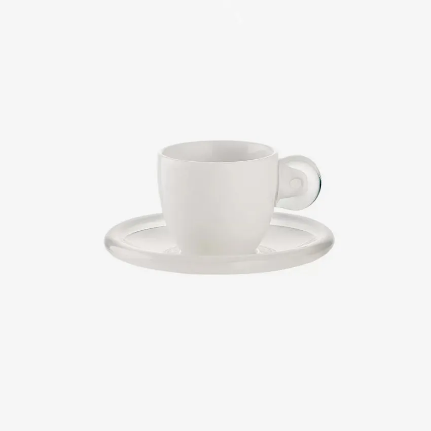 Guzzini | Gocce Espresso Cups With Saucers