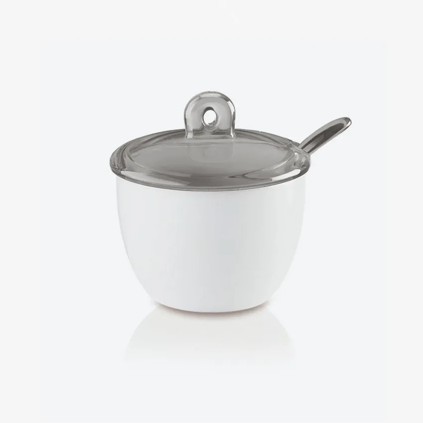 Guzzini | "Gocce" Sugar Bowl With Teaspoon