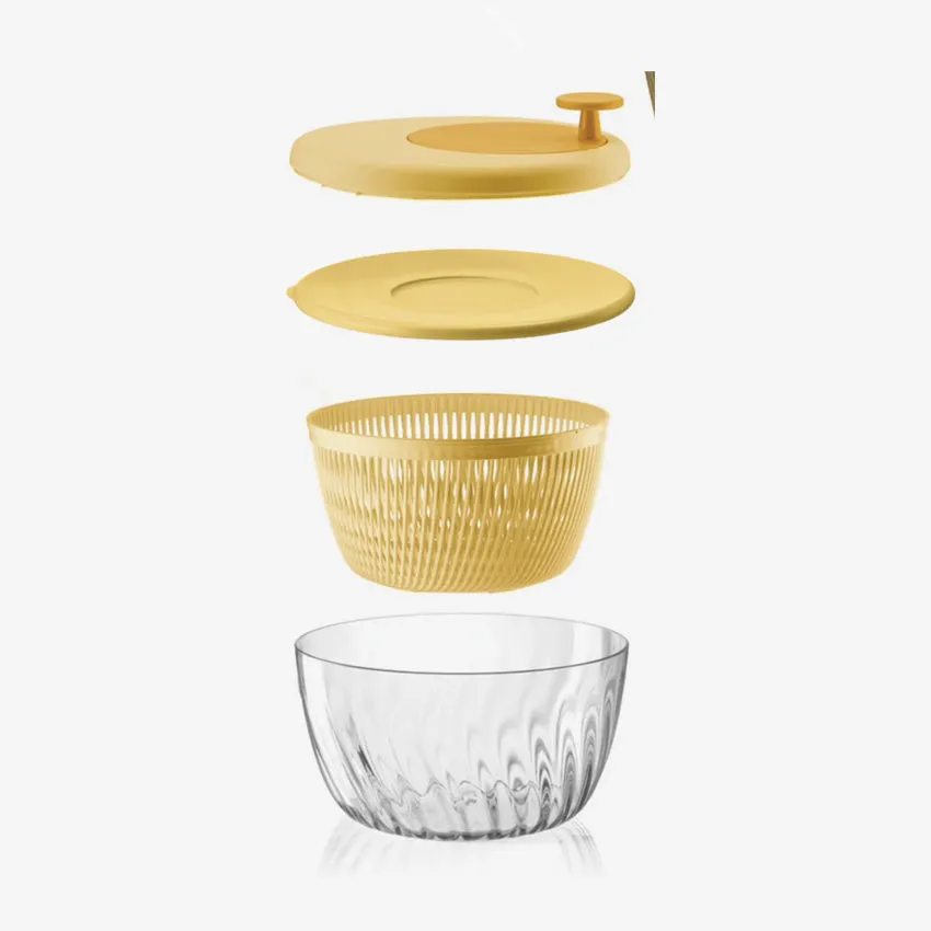 Guzzini | Spin & Store Salad Spinner With Lid