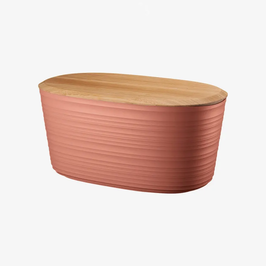 Guzzini | Tierra Bread Bin with Bamboo Breadboard Top