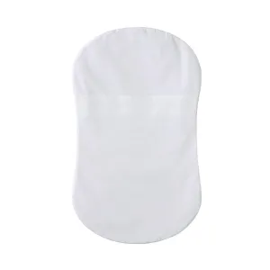 HALO BassiNest Fitted Cotton Sheet - White