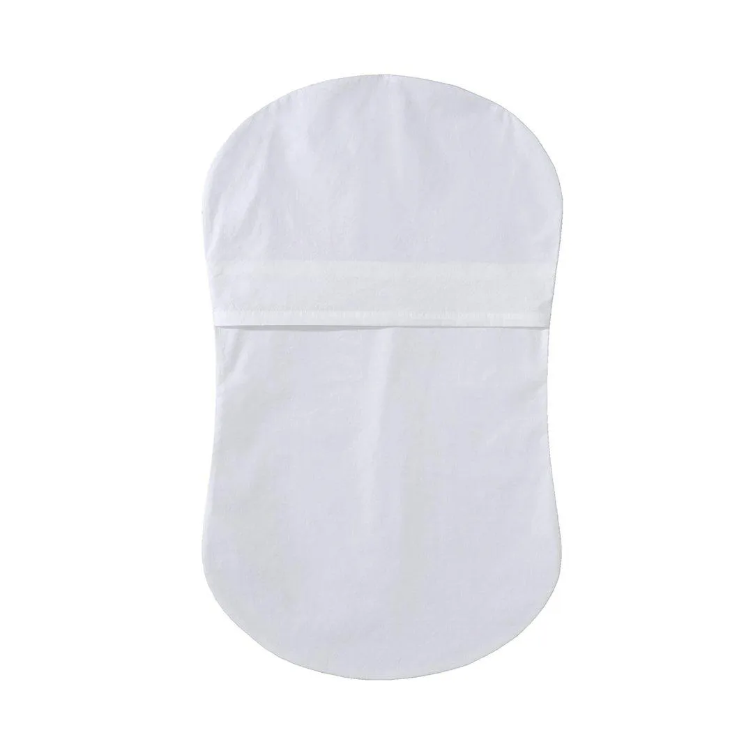 HALO BassiNest Fitted Cotton Sheet - White