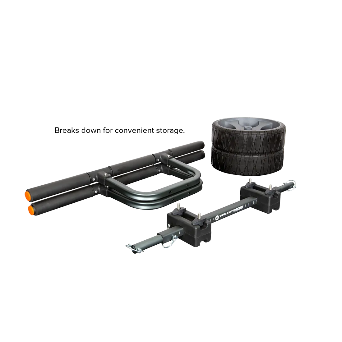 Heavy Duty Kayak Kart with No-Flat Wheels