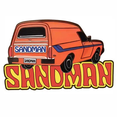 HOLDEN EMBOSSED SANDMAN METAL ART SIGNS