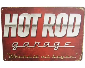 HOT ROD-A4 WALL ART