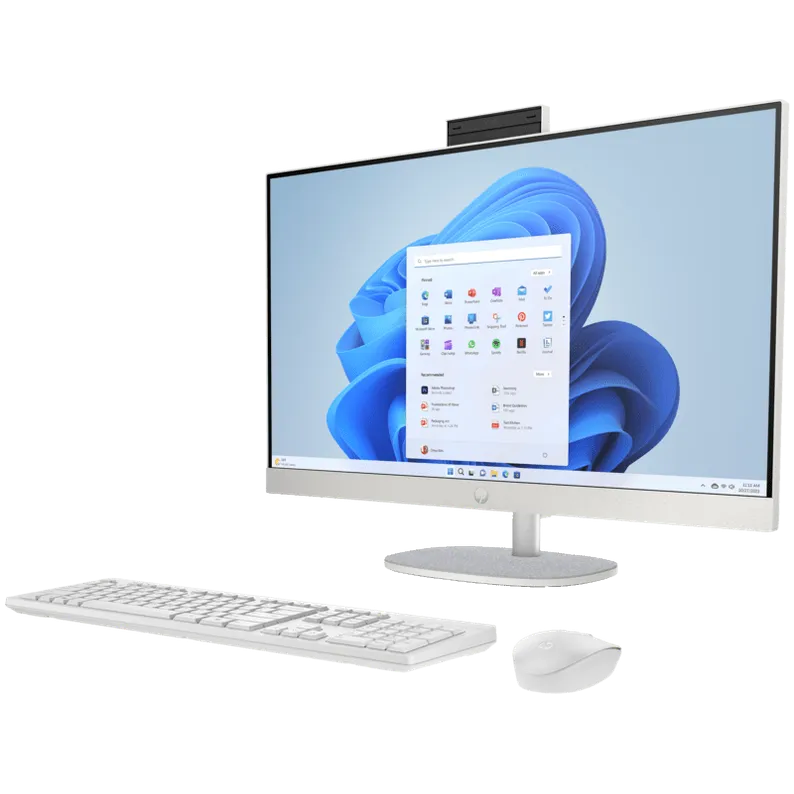 HP All-in-One Desktop PC 27 Inch AMD RYZEN 3 8GB 512G | 27-CR0017NA