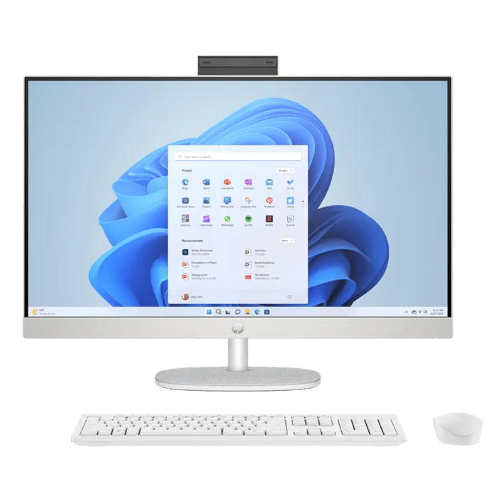 HP All-in-One Desktop PC 27 Inch AMD RYZEN 3 8GB 512G | 27-CR0017NA