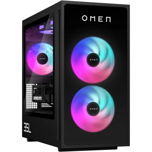 HP - OMEN 35L GT16-0007na Gaming Desktop - NVIDIA GeForce RTX 4060 Ti | A9MV0EA#ABU