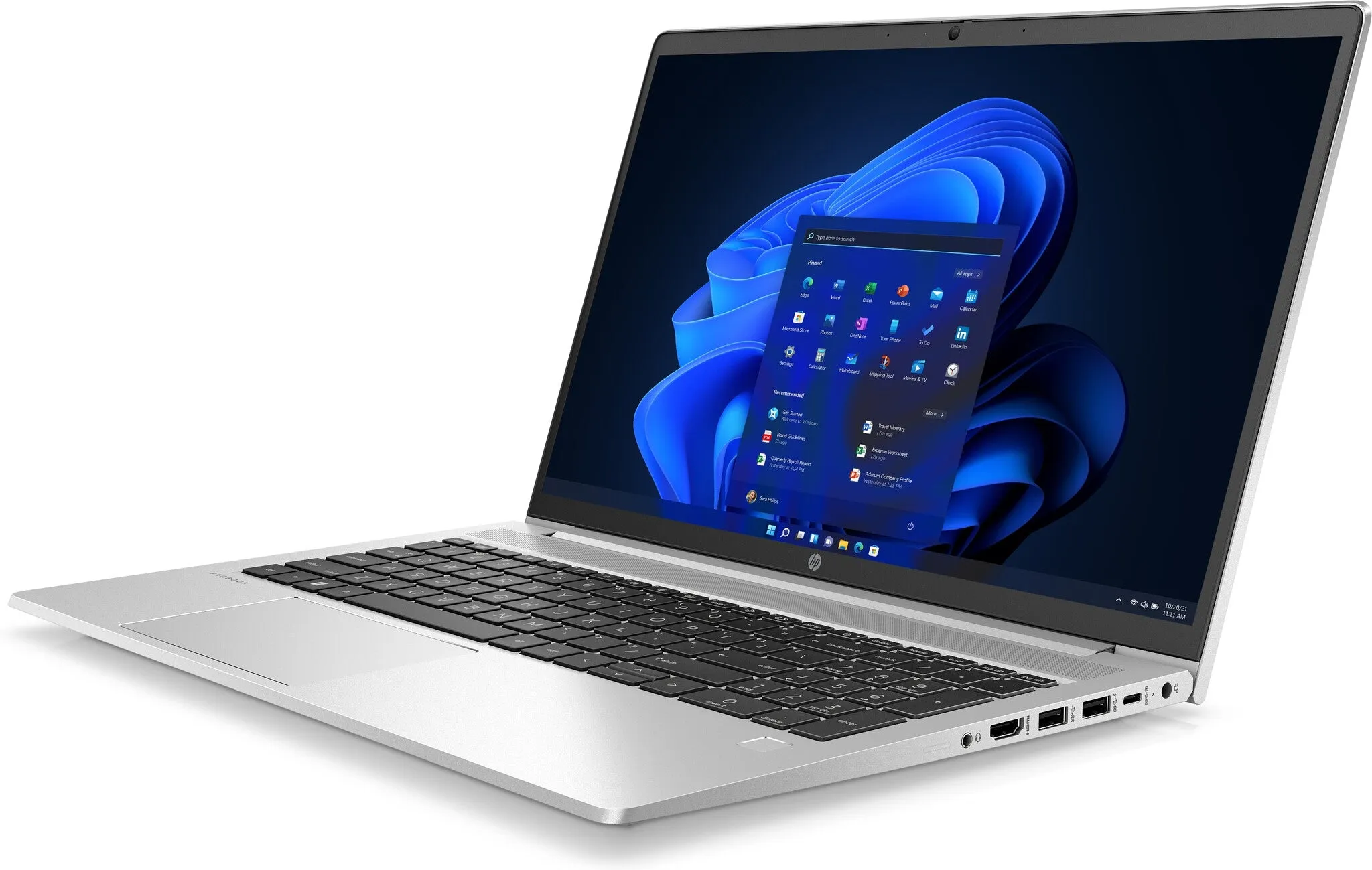 HP ProBook 450 G9 15.6" Laptop - Intel Core i5-1235U, 8GB RAM, 256GB SSD, Full HD, Windows 11 Pro, Silver