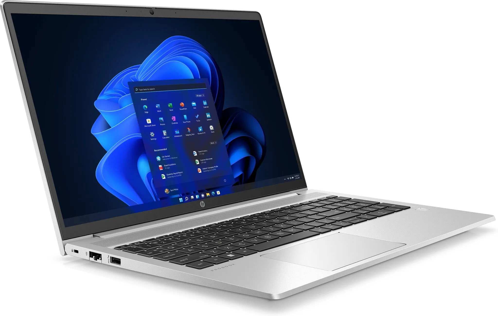 HP ProBook 450 G9 15.6" Laptop - Intel Core i5-1235U, 8GB RAM, 256GB SSD, Full HD, Windows 11 Pro, Silver